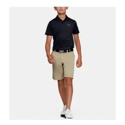 Under Armour Junior Performance Textured Golf Polo 2.0 1342083 -Elite Golf Shop Armour Junior Performance Textured Golf Polo 1342083 6