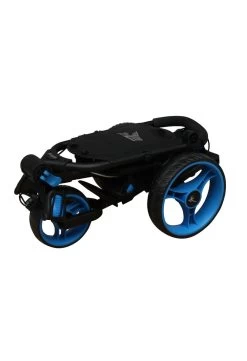 Axglo TriLite 3 Wheel Golf Trolley | Black/Blue -Elite Golf Shop Axglo TriLite Wheel Golf Trolley Black Blue 88