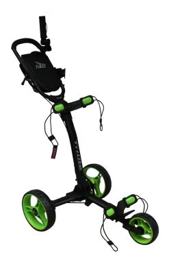 Axglo TriLite 3 Wheel Golf Trolley | Black/Green 5 Axglo TriLite 3 Wheel Golf Trolley | Black/Green -Elite Golf Shop Axglo TriLite Wheel Golf Trolley Black Green 15