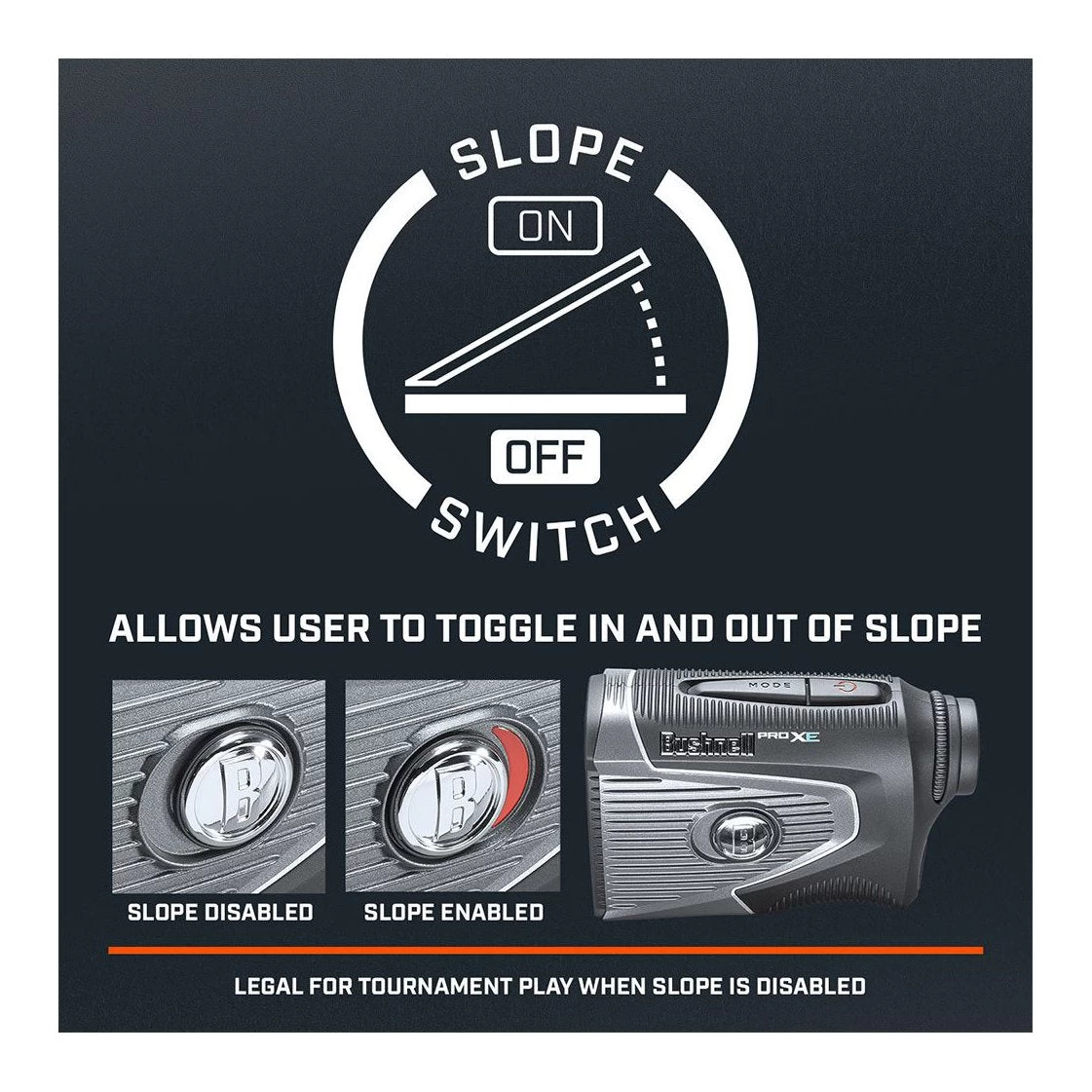 Bushnell Pro XE Golf Laser Rangefinder 7 Bushnell Pro XE Golf Laser Rangefinder - Image 7