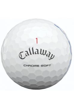 Callaway Chrome Soft Triple Track Golf Balls | White -Elite Golf Shop Callaway Chrome Soft Triple Track Golf Balls White 18