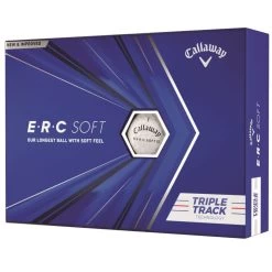 Callaway ERC Soft Triple Track Golf Balls | White