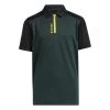 Junior Adidas Zip Golf Polo Shirt HD1066