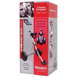 Masters 5 Series Compact Golf Pull Trolley TRP0007S -Elite Golf Shop Masters 5 Series Compact Golf Pull Trolley TRP0007S 0