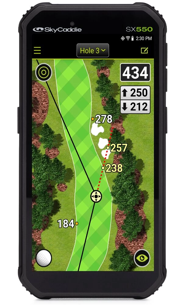 SkyCaddie SX550 Golf GPS Rangefinder 4 SkyCaddie SX550 Golf GPS Rangefinder - Image 4