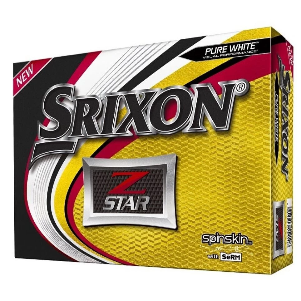 Srixon 2020 Z-Star Golf Balls | White 1 Srixon 2020 Z-Star Golf Balls | White