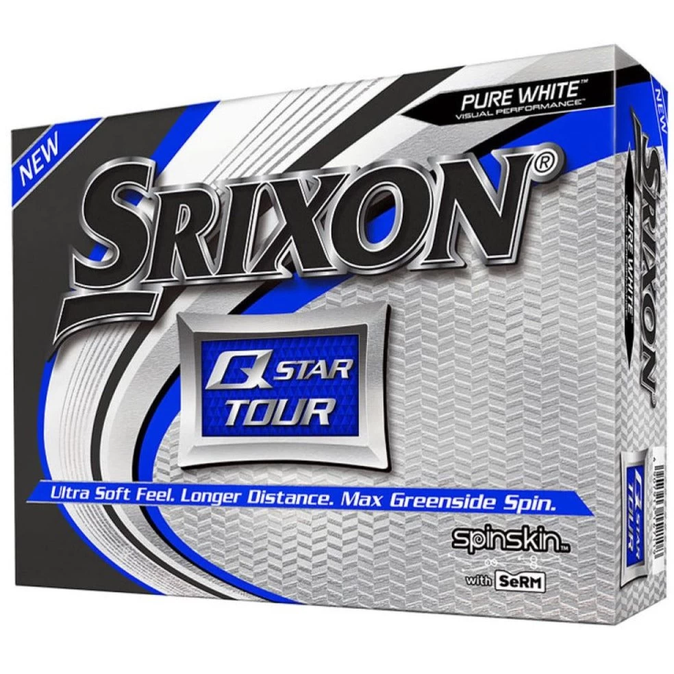 Srixon 2021 Q Star Tour Golf Balls | White 1 Srixon 2021 Q Star Tour Golf Balls | White