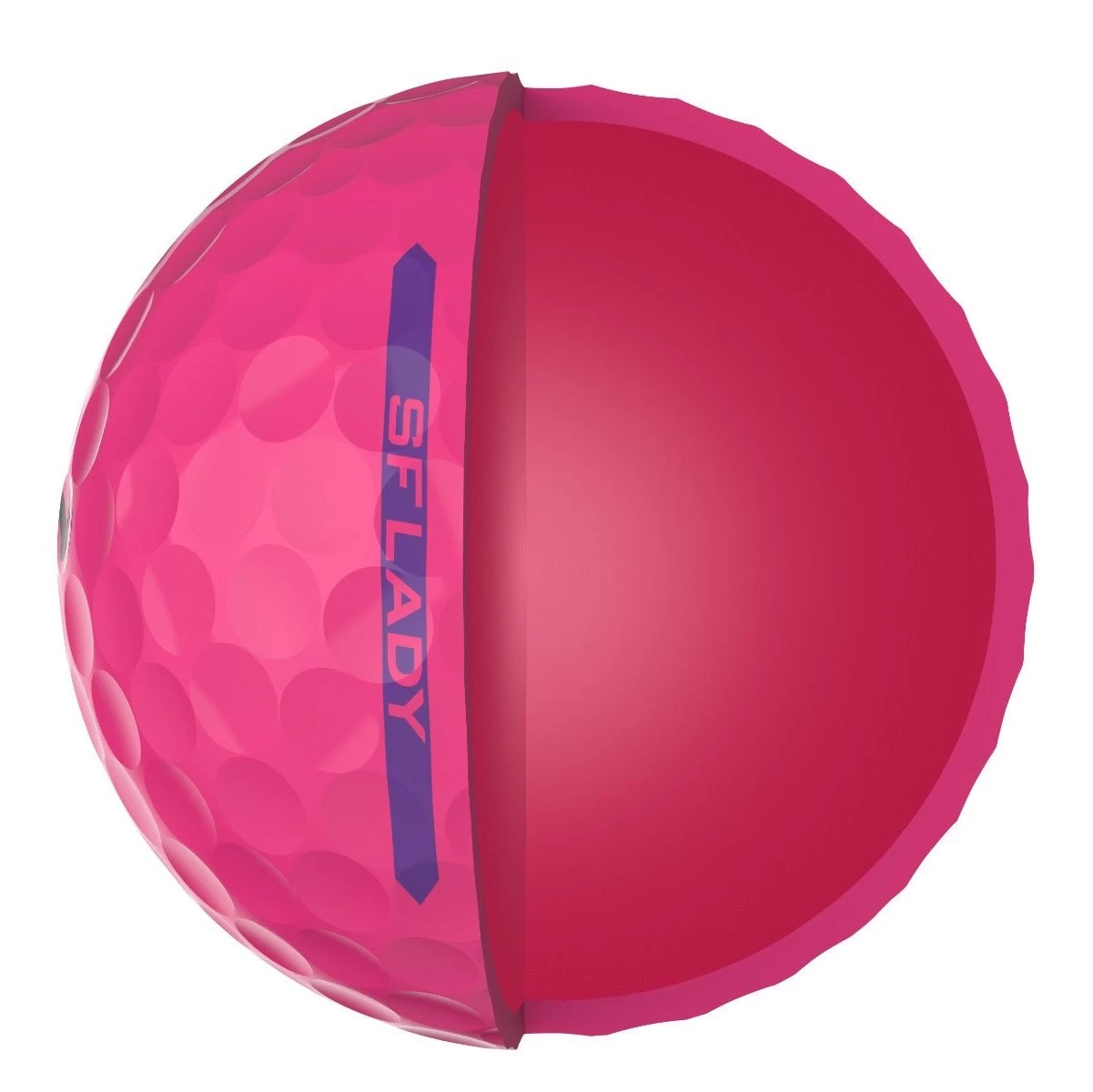 Srixon Soft Feel Lady Golf Balls | Pink 3 Srixon Soft Feel Lady Golf Balls | Pink - Image 3