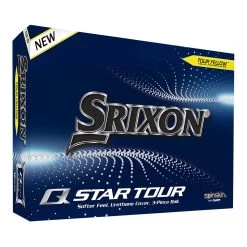 Srixon Q Star Tour Golf Balls | Yellow -Elite Golf Shop Srixon Star Tour Golf Balls Yellow 50