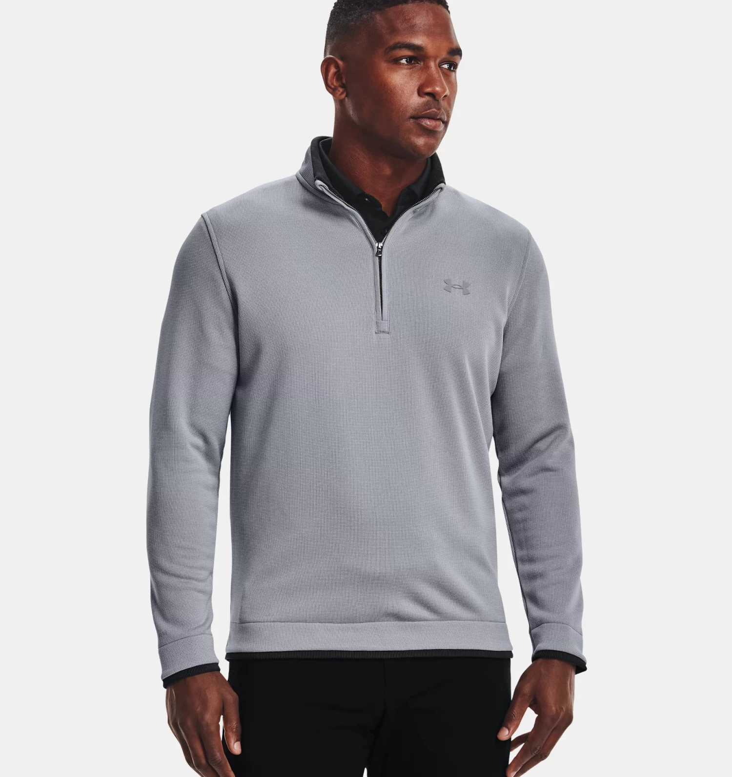 Under Armour 1/2-Zip Fleece Golf Sweater 1359971 3 Under Armour 1/2-Zip Fleece Golf Sweater 1359971 - Image 3
