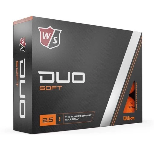 Wilson Duo Soft Golf Balls | Orange -Elite Golf Shop Wilson Duo Soft Golf Balls 2023 Orange 0