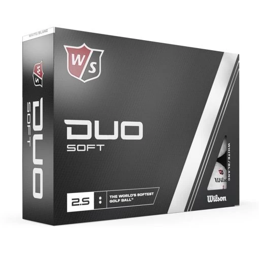 Wilson Duo Soft Golf Balls | White -Elite Golf Shop Wilson Duo Soft Golf Balls 2023 White 5