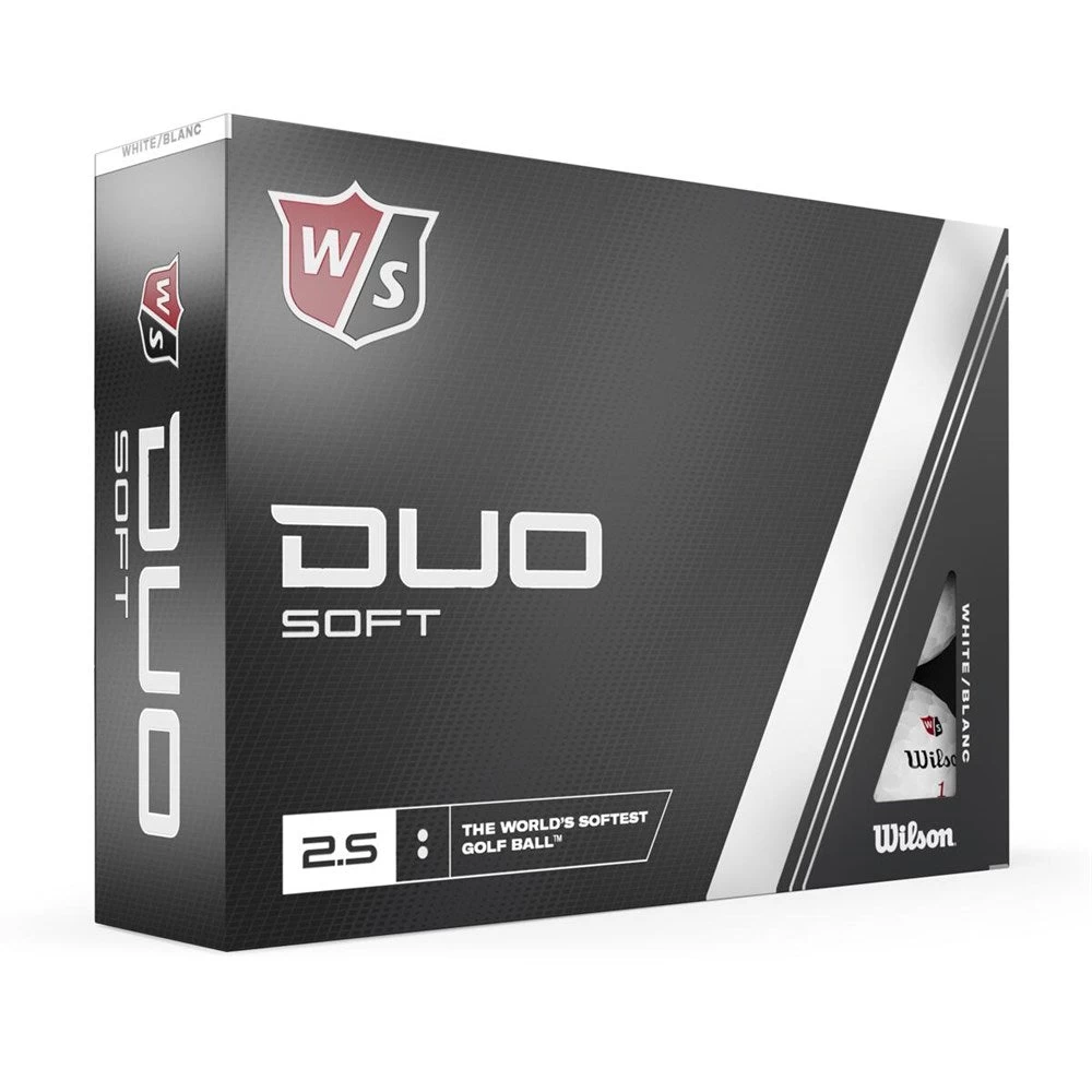 Wilson Duo Soft Golf Balls | White 1 Wilson Duo Soft Golf Balls | White