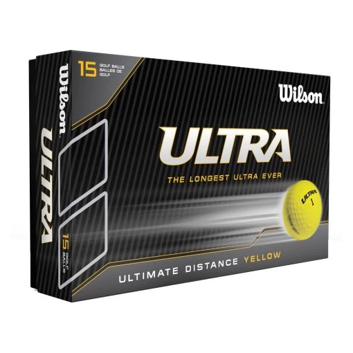 Wilson Ultra Ultimate Distance Golf Balls | Yellow -Elite Golf Shop Wilson Ultra Ultimate Distance Golf Balls Yellow 0