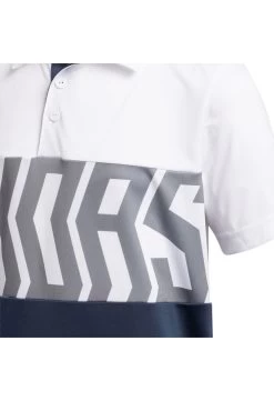 Adidas Junior Print Colour Blocking Polo Shirt GM4116 -Elite Golf Shop adidas Boys Print Colour Blocking Polo Shirt GM4116 45